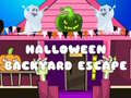                                                                     Halloween Backyard Escape ﺔﺒﻌﻟ