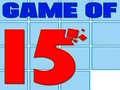                                                                     Game of 15 ﺔﺒﻌﻟ