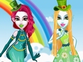                                                                     Green Vs Rainbow Fashion Battle ﺔﺒﻌﻟ