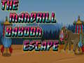                                                                     The Mandrill Baboon Escape ﺔﺒﻌﻟ