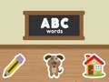                                                                     ABC words ﺔﺒﻌﻟ