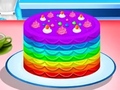                                                                     Cooking Rainbow Cake ﺔﺒﻌﻟ