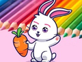                                                                     Coloring Book: Rabbit Pull Up Carrot ﺔﺒﻌﻟ