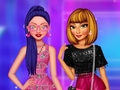                                                                     BFFs Black and Pink Fashionista ﺔﺒﻌﻟ