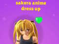                                                                     Sakora Anime Dress Up ﺔﺒﻌﻟ
