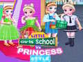                                                                     Little Girls School vs Princess Style ﺔﺒﻌﻟ