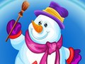                                                                     Snowman Dress up ﺔﺒﻌﻟ