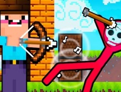 لعبة ﻲﺒﻣﻭﺯ Stickman ﻞﺑﺎﻘﻣ ﺮﺸﺗﺭﺁ ﺪﺠﺘﺴﻣ  على الانترنت.