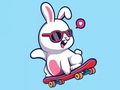                                                                     Coloring Book: Rabbit Skateboard ﺔﺒﻌﻟ