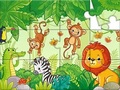                                                                     Jigsaw Puzzle: Animals In The Jungle ﺔﺒﻌﻟ