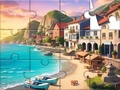                                                                     Jigsaw Puzzle: Seaside Town ﺔﺒﻌﻟ