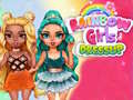                                                                     Rainbow Girls Dress Up Challenge ﺔﺒﻌﻟ