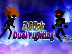 لعبة Z Stick Duel ﻝﺎﺘﻗ  على الانترنت