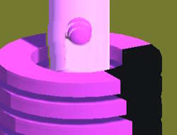 لعبة 3D ﻝﻮﺑ ﺲﻛﺍﺮﺘﺳ  على الانترنت.