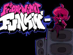 لعبة ﻉﺎﻓﺪﻟﺍ ﺓﺭﺍﺯﻭ ﺺﻗﺎﻧ :'Funkin ﺔﻌﻤﺠﻟﺍ ﺔﻠﻴﻟ  على الانترنت.