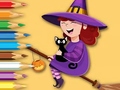                                                                    Coloring Book: Trainee Witch ﺔﺒﻌﻟ