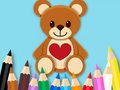                                                                     Coloring Book: Toy Bear ﺔﺒﻌﻟ
