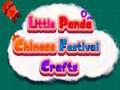                                                                     Little Panda Chinese Festival Crafts ﺔﺒﻌﻟ