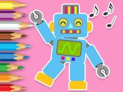                                                                     Coloring Book: Robot Dancing ﺔﺒﻌﻟ