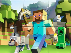                                                                     Jigsaw Puzzle: Minecrafter ﺔﺒﻌﻟ