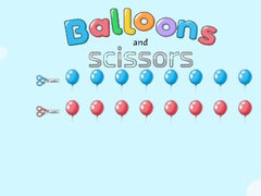                                                                     Balloons And Scissors ﺔﺒﻌﻟ