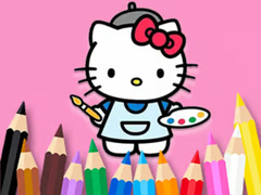                                                                     Coloring Book: Hello Kitty Painting ﺔﺒﻌﻟ