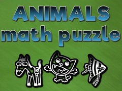                                                                     Animals Math Puzzles ﺔﺒﻌﻟ
