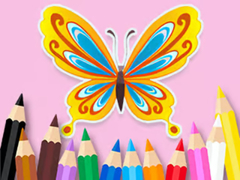                                                                     Coloring Book: Beautiful Butterfly ﺔﺒﻌﻟ