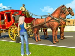                                                                     Horse Cart Transport Taxi Game ﺔﺒﻌﻟ