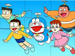                                                                     Jigsaw Puzzle: Doraemon Flying ﺔﺒﻌﻟ