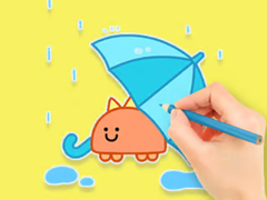                                                                     Coloring Book: Fun Rainy Day ﺔﺒﻌﻟ