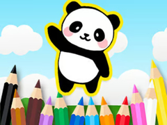                                                                     Coloring Book: Cute Panda ﺔﺒﻌﻟ