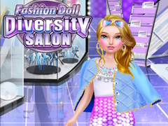                                                                     Fashion Doll Diversity Salon ﺔﺒﻌﻟ
