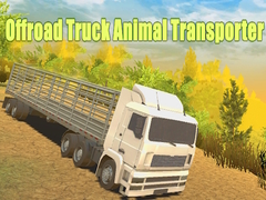                                                                     Offroad Truck Animal Transporter ﺔﺒﻌﻟ