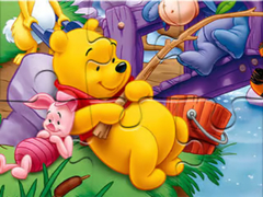                                                                     Jigsaw Puzzle: Winnie Fishing ﺔﺒﻌﻟ