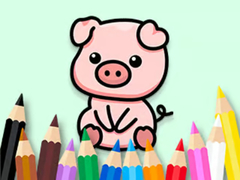                                                                     Coloring Book: Cute Pig 2 ﺔﺒﻌﻟ