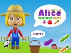                                                                     World of Alice Vegetables Names ﺔﺒﻌﻟ