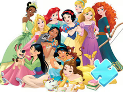                                                                     Jigsaw Puzzle: Disney Princess ﺔﺒﻌﻟ