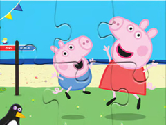                                                                     Jigsaw Puzzle: Peppa Fun Day ﺔﺒﻌﻟ