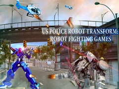                                                                     US Police Robot Transform: Robot  fighting games ﺔﺒﻌﻟ
