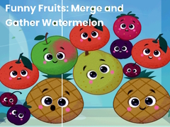                                                                     Funny fruits: merge and gather watermelon ﺔﺒﻌﻟ