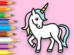                                                                     Coloring Book: Happy Unicorn ﺔﺒﻌﻟ