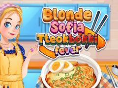                                                                     Blonde Sofia Tteokbokki Fever ﺔﺒﻌﻟ