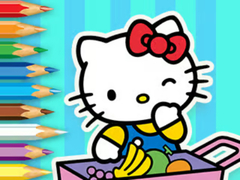                                                                     Coloring Book: Hello Kitty Market ﺔﺒﻌﻟ