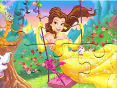                                                                     Jigsaw Puzzle: Princess Belle ﺔﺒﻌﻟ