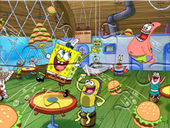                                                                     Jigsaw Puzzle: SpongeBob SquarePants Work Time ﺔﺒﻌﻟ