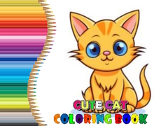                                                                     Cute Cat Coloring Book ﺔﺒﻌﻟ