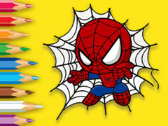                                                                     Coloring Book: Baby Spiderman ﺔﺒﻌﻟ