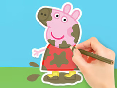                                                                     Coloring Book: Peppa In The Mud ﺔﺒﻌﻟ