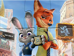                                                                     Jigsaw Puzzle: Zootopia ﺔﺒﻌﻟ